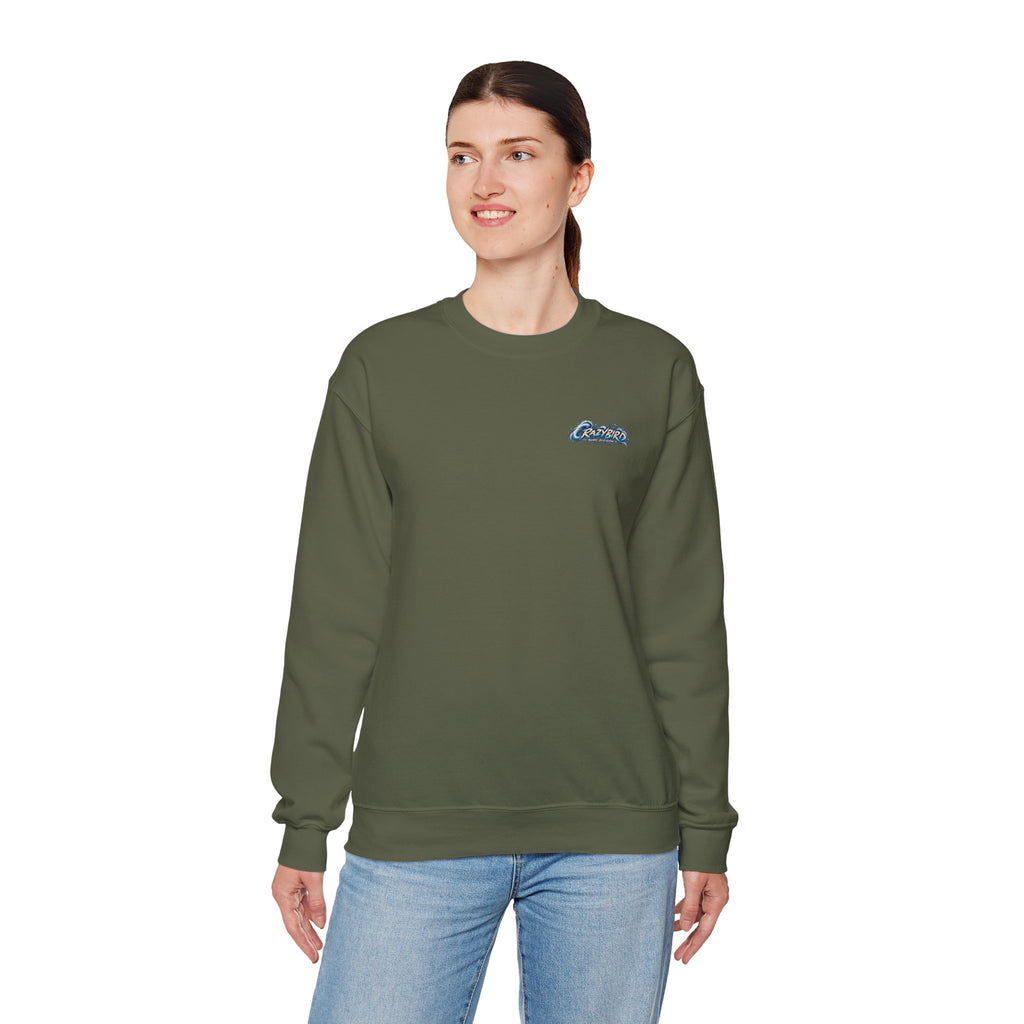 Crazybird Ride the Chaos – Unisex Streetwear Sweatshirt | Bulls and Flowers