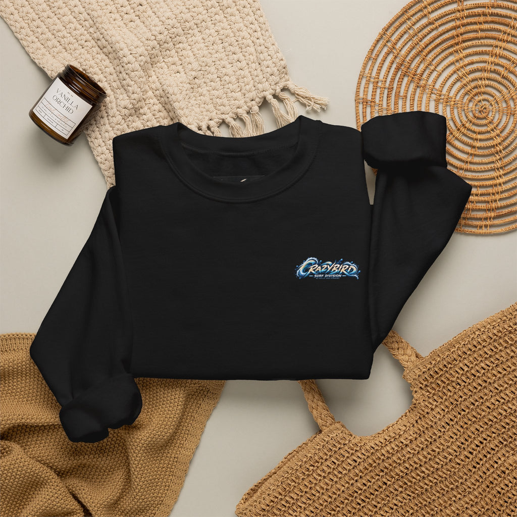 Crazybird Ride the Chaos – Unisex Streetwear Sweatshirt | Bulls and Flowers