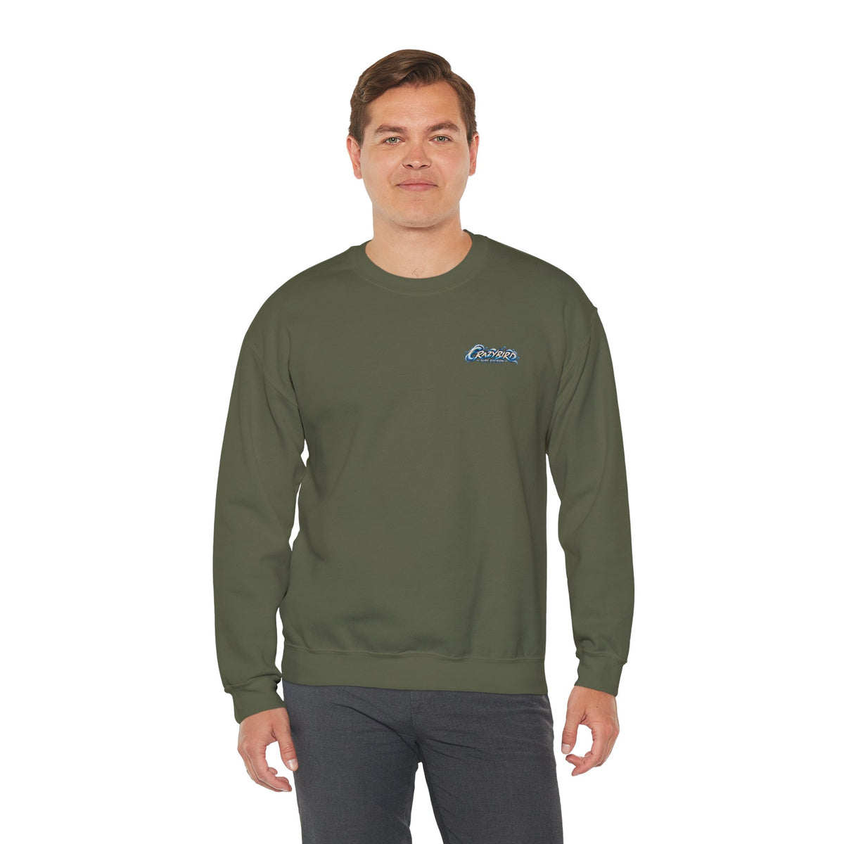 Crazybird Ride the Chaos – Unisex Streetwear Sweatshirt | Bulls and Flowers