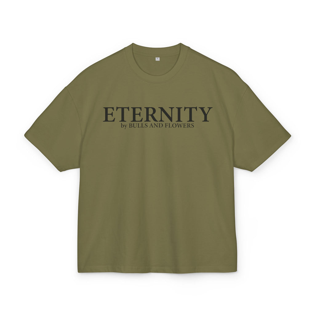 Bulls and Flowers Premium Eternity Minimal Logo T-Shirt
