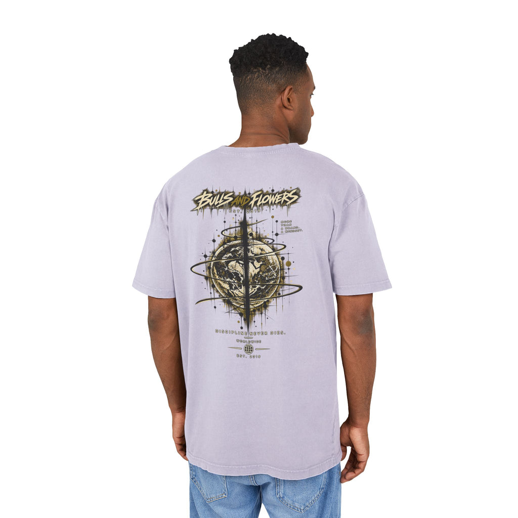 BaF Acid Wash Oversize Graphic Tee