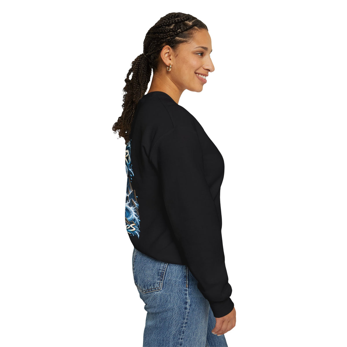 Crazybird Ride the Chaos – Unisex Streetwear Sweatshirt | Bulls and Flowers