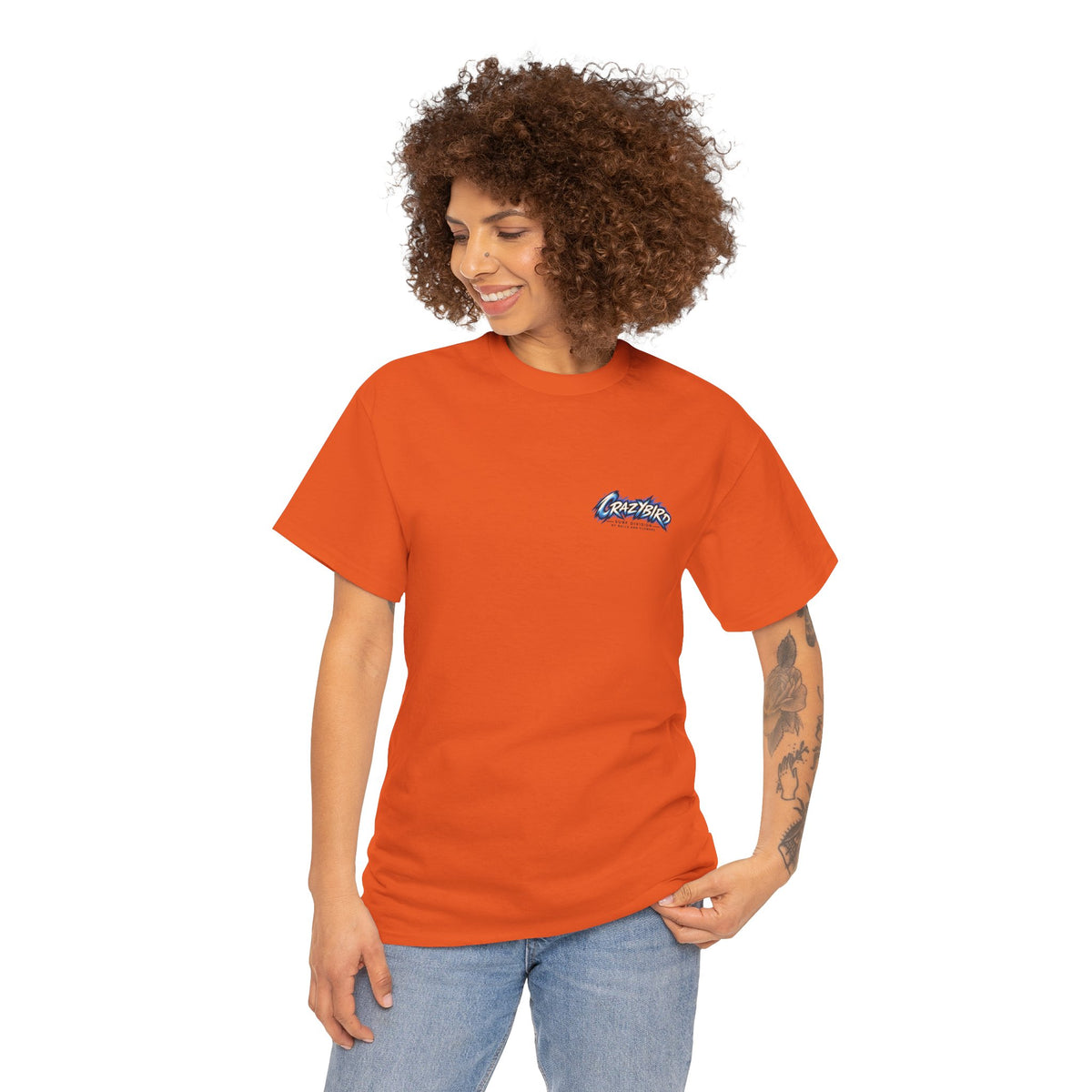 Bulls and Flowers Crazybird Ride the Chaos T-Shirt – Unisex Streetwear