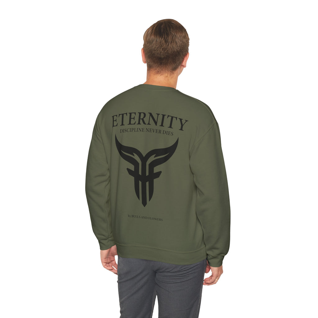 Bulls and Flowers Eternity Unisex Sweatshirt