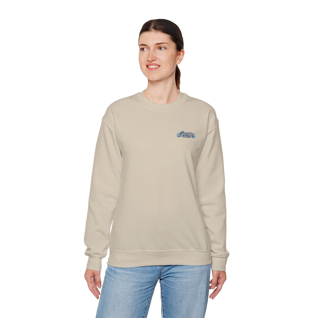 Crazybird Ride the Chaos – Unisex Streetwear Sweatshirt | Bulls and Flowers