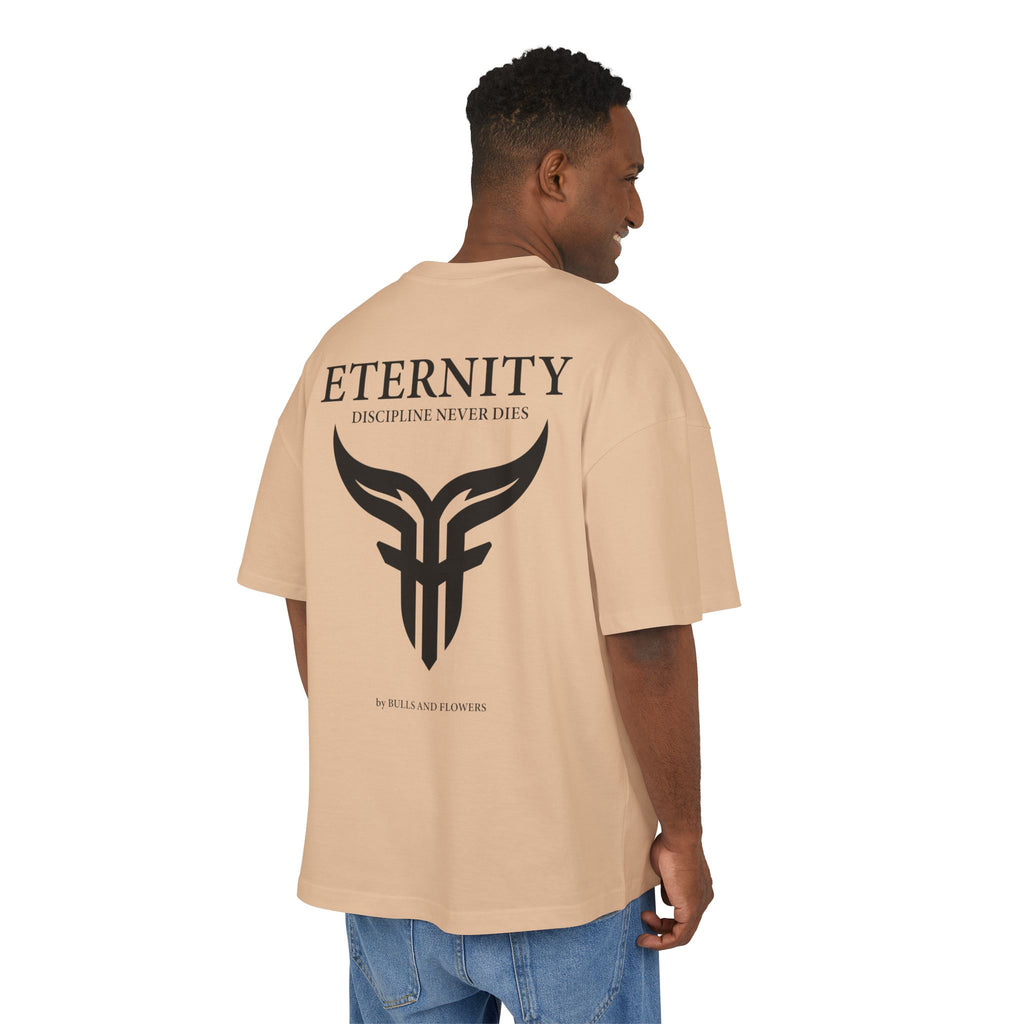 Bulls and Flowers Premium Eternity Minimal Logo T-Shirt