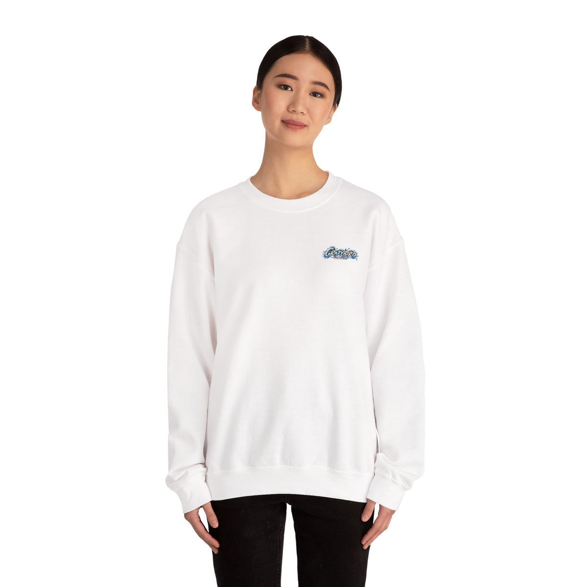 Crazybird Ride the Chaos – Unisex Streetwear Sweatshirt | Bulls and Flowers