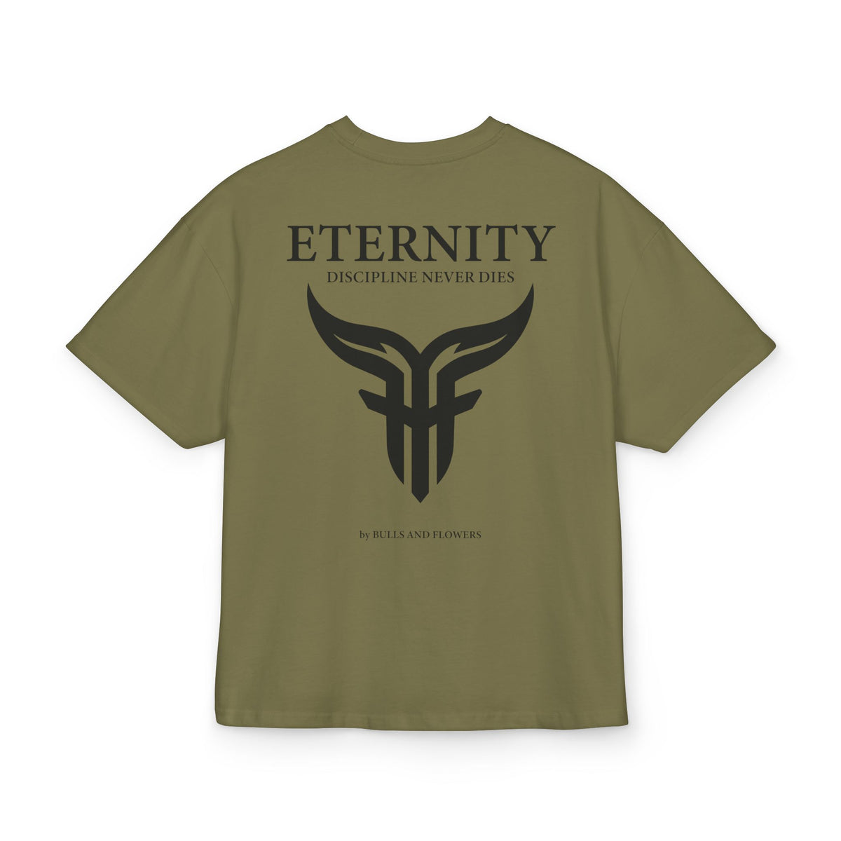 Bulls and Flowers Premium  Eternity Logo T-Shirt