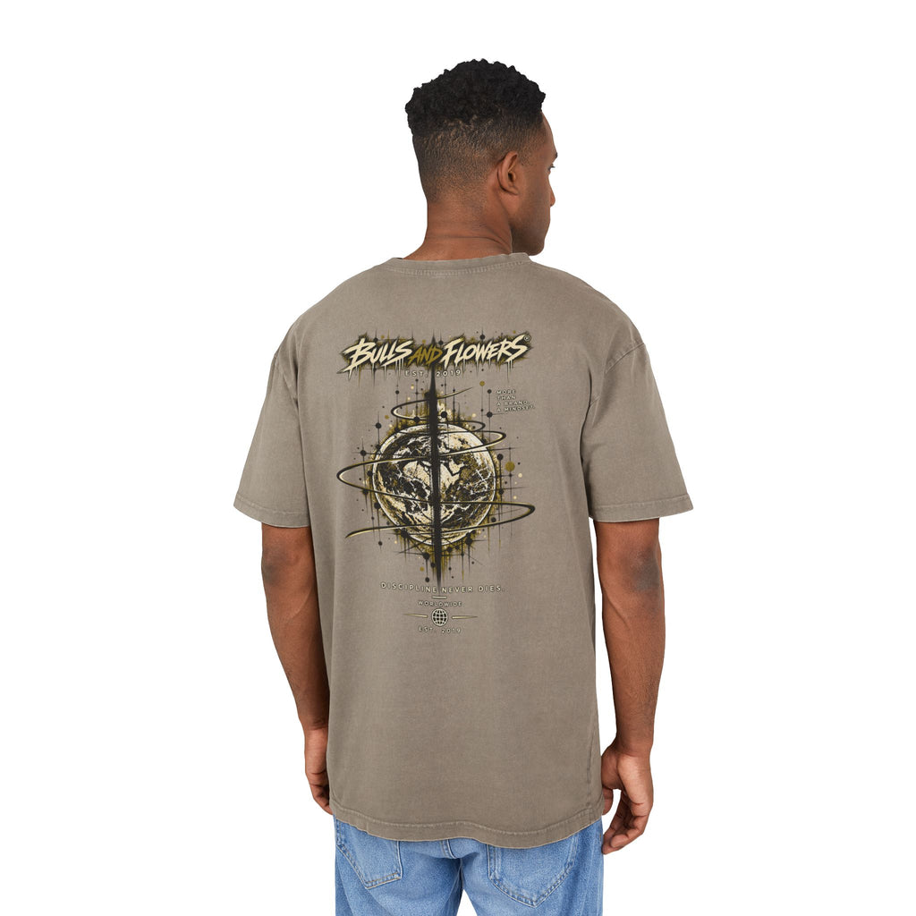 BaF Acid Wash Oversize Graphic Tee