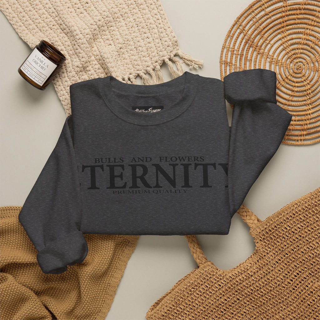 Bulls and Flowers Eternity Unisex Sweatshirt