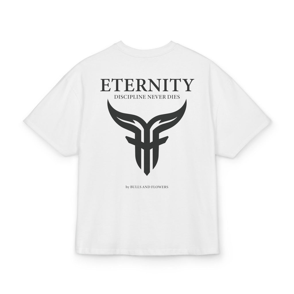 Bulls and Flowers Premium Eternity Minimal Logo T-Shirt