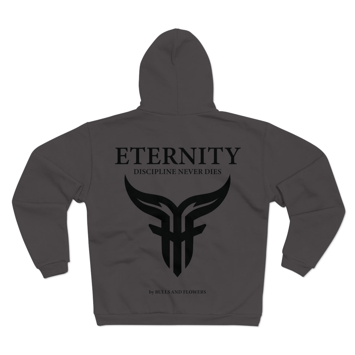 Bulls and Flowers - Eternity Discipline Never Dies Logo Zip Hoodie / Draft 2026