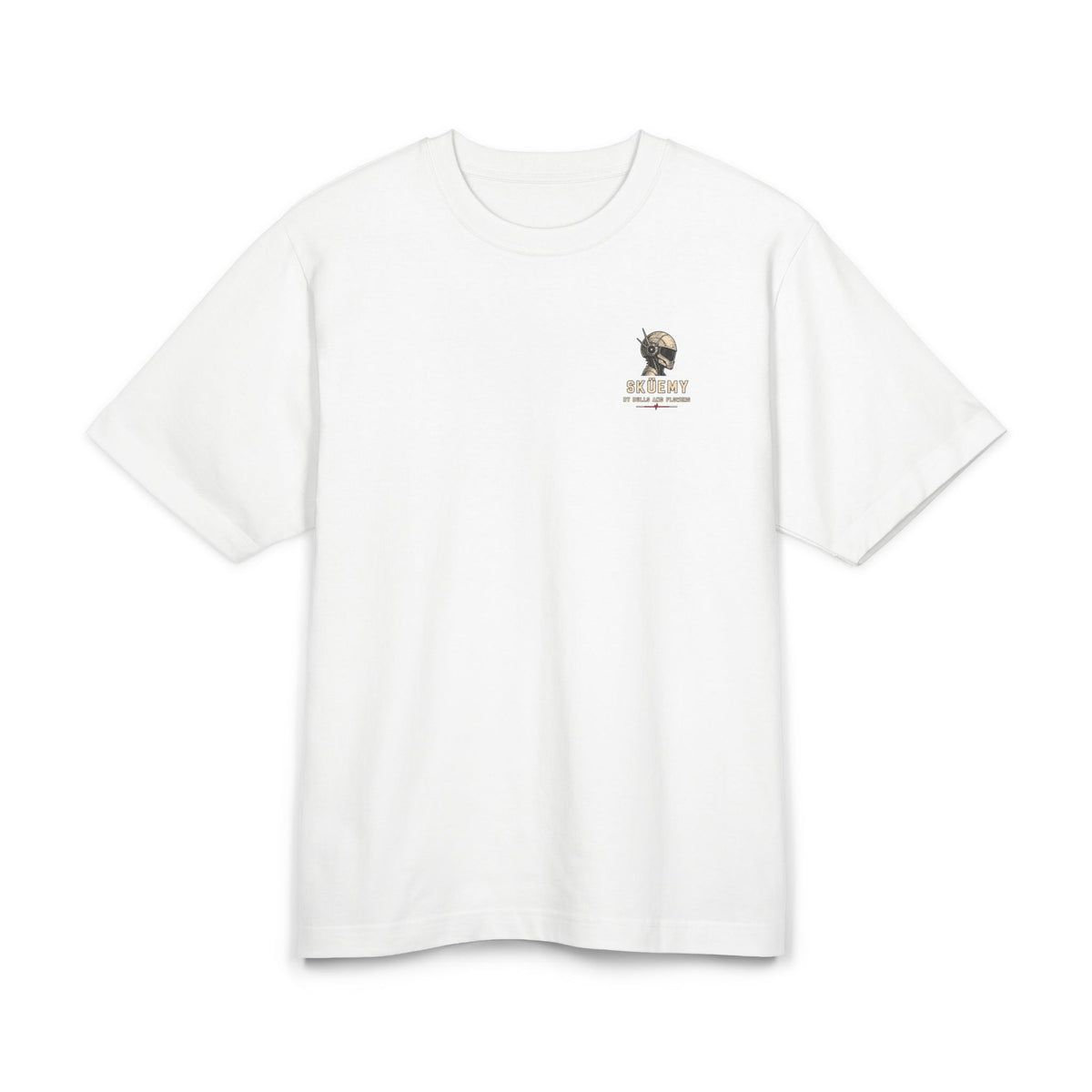 BaF SKÜEMY Skate Unit 01 Heavy Tee mit Skateboard Grafik