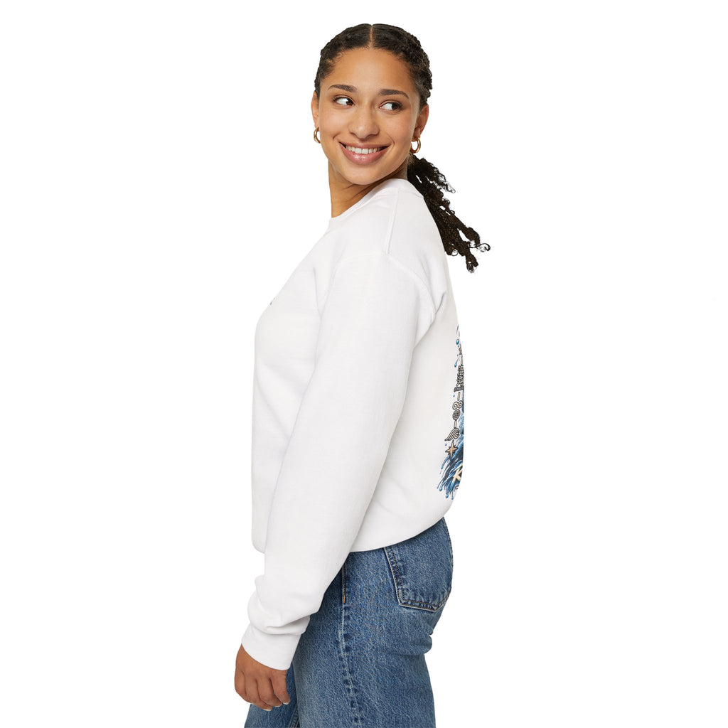 Crazybird Ride the Chaos – Unisex Streetwear Sweatshirt | Bulls and Flowers