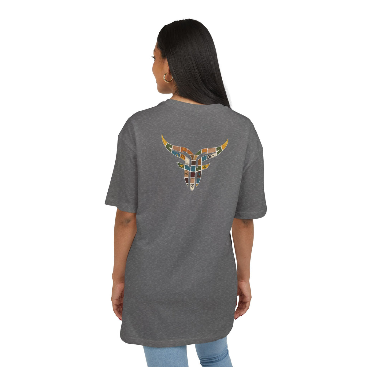 Bulls and Flowers  Vintage Mosaic / Draft 2019