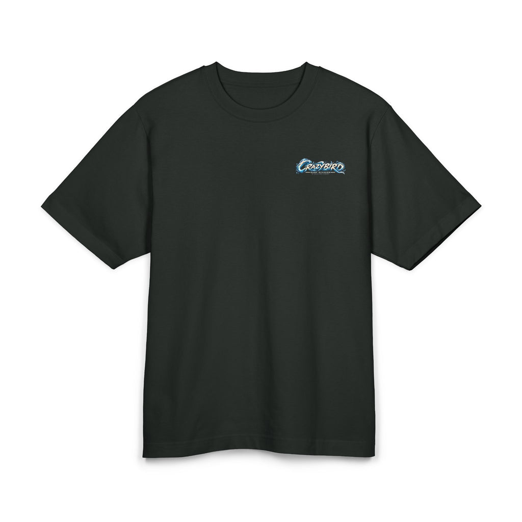 Crazybird Surf Edition – Unisex Streetwear T-Shirt | Bulls and Flowers