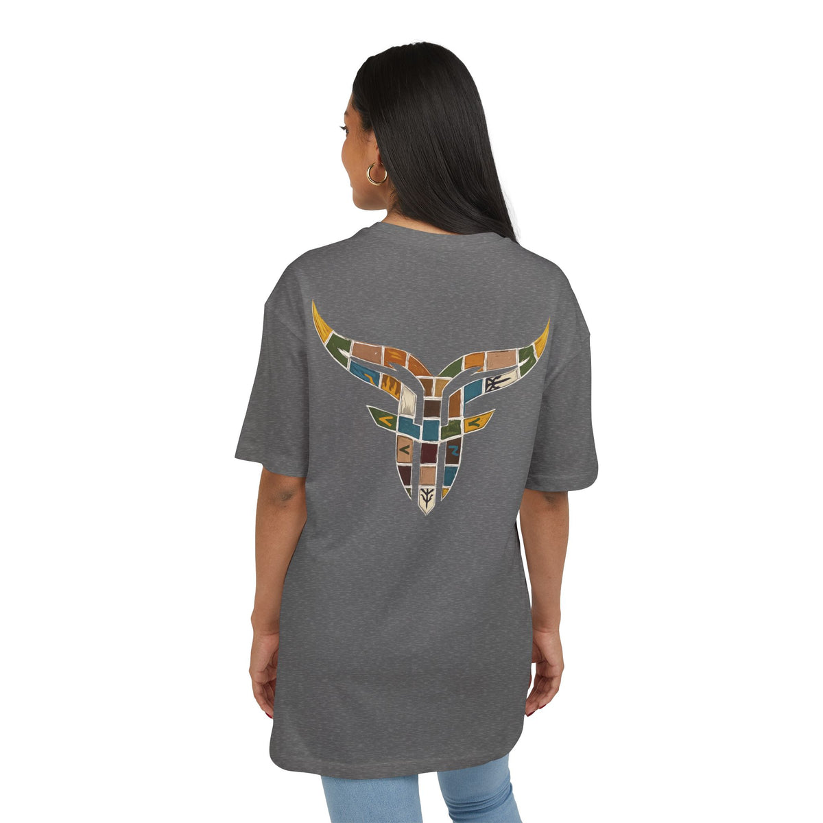 BaF Vintage Mosaic Heavy Oversize Tee