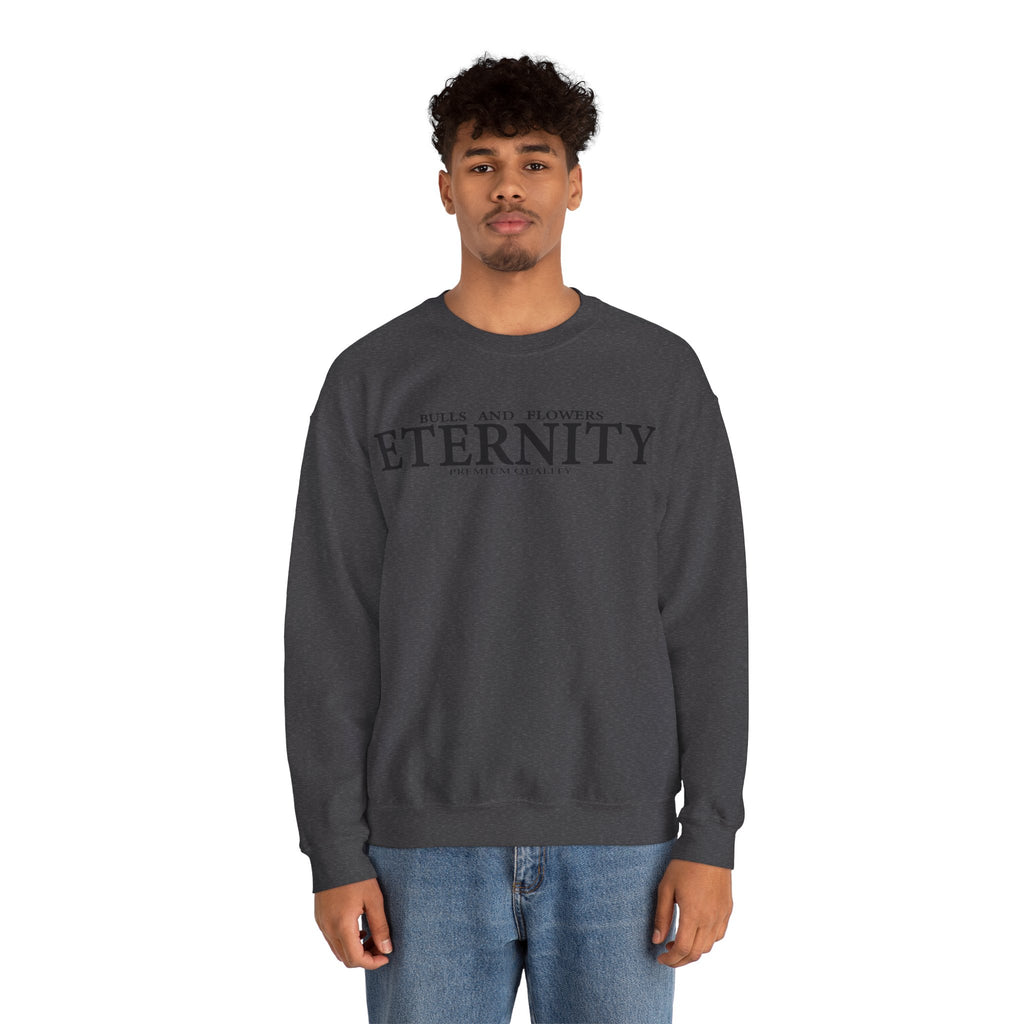 Bulls and Flowers Eternity Unisex Sweatshirt