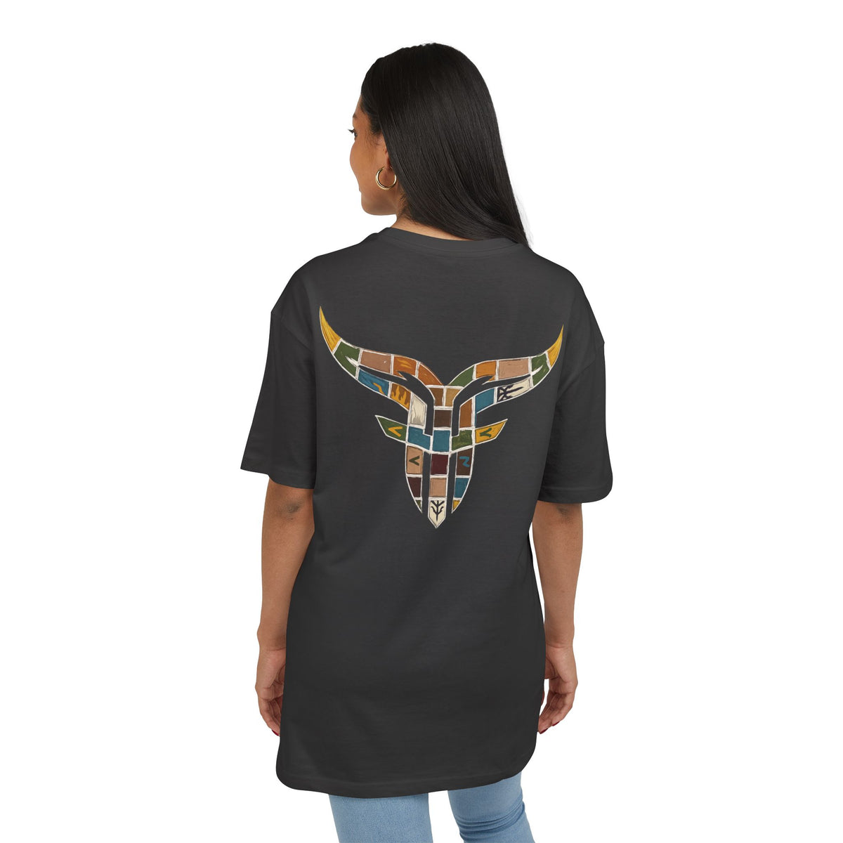 BaF Vintage Mosaic Heavy Oversize Tee