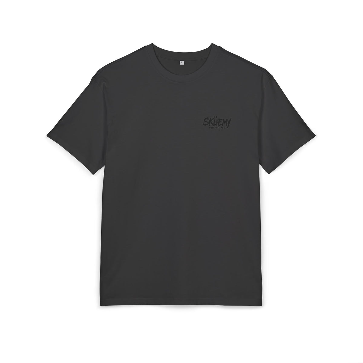 Bulls and Flowers  SKÜEMY Cyber Skull Heavy Oversize Tee
