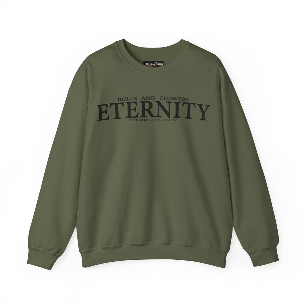 Bulls and Flowers Eternity Unisex Sweatshirt