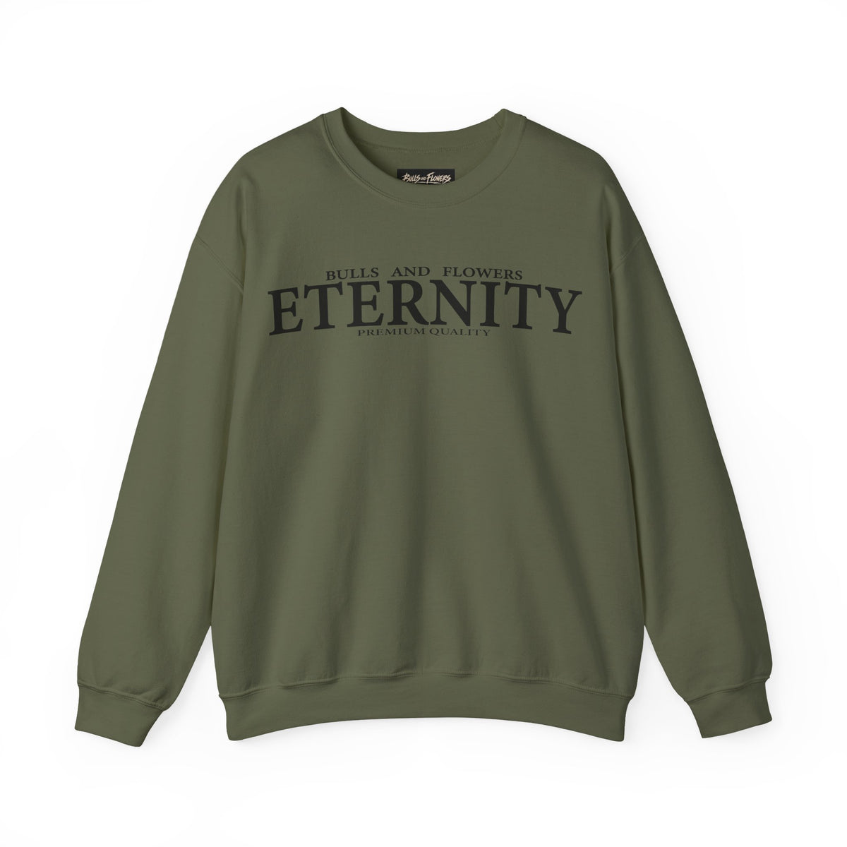 Bulls and Flowers Eternity Unisex Sweatshirt