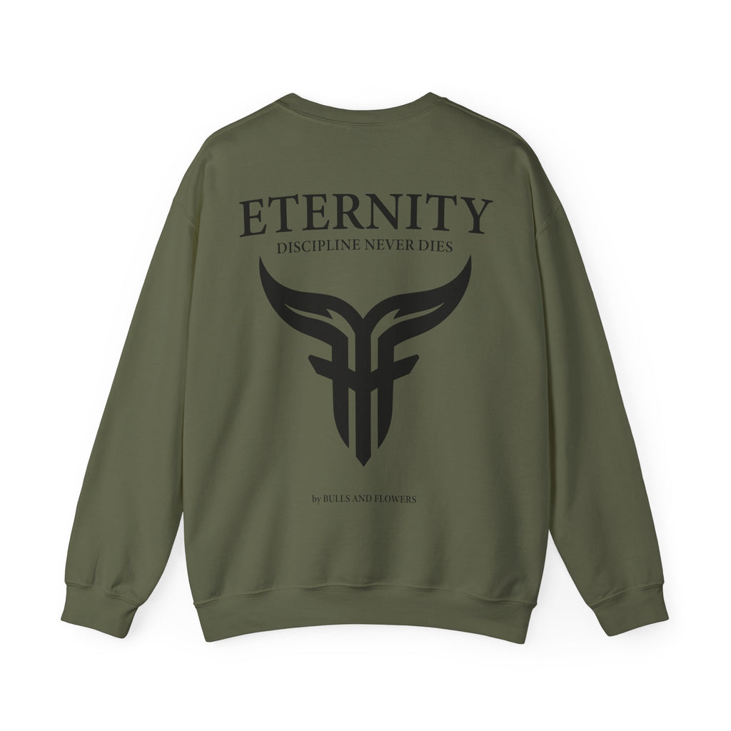 Bulls and Flowers Eternity Unisex Sweatshirt