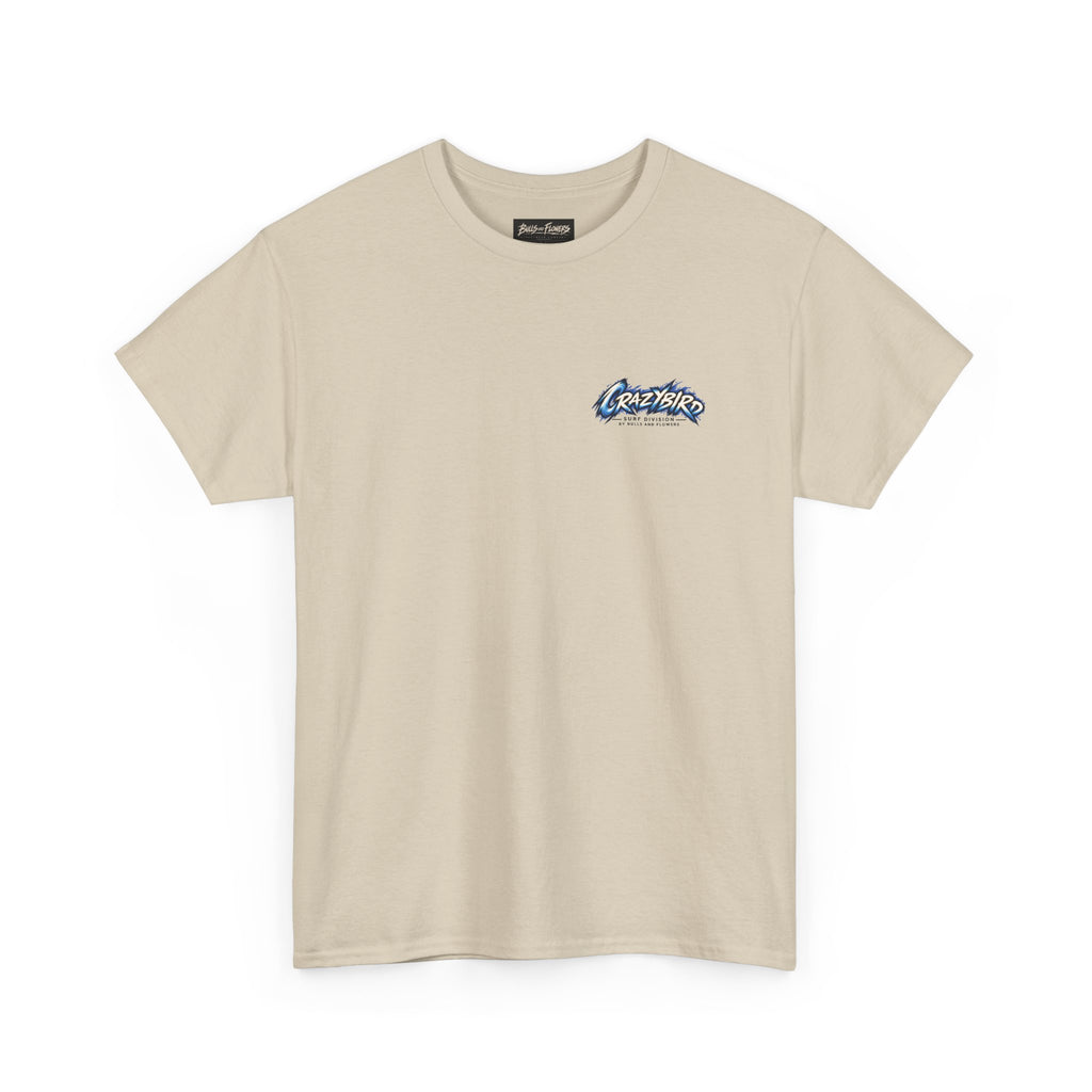 Bulls and Flowers Crazybird Ride the Chaos T-Shirt – Unisex Streetwear