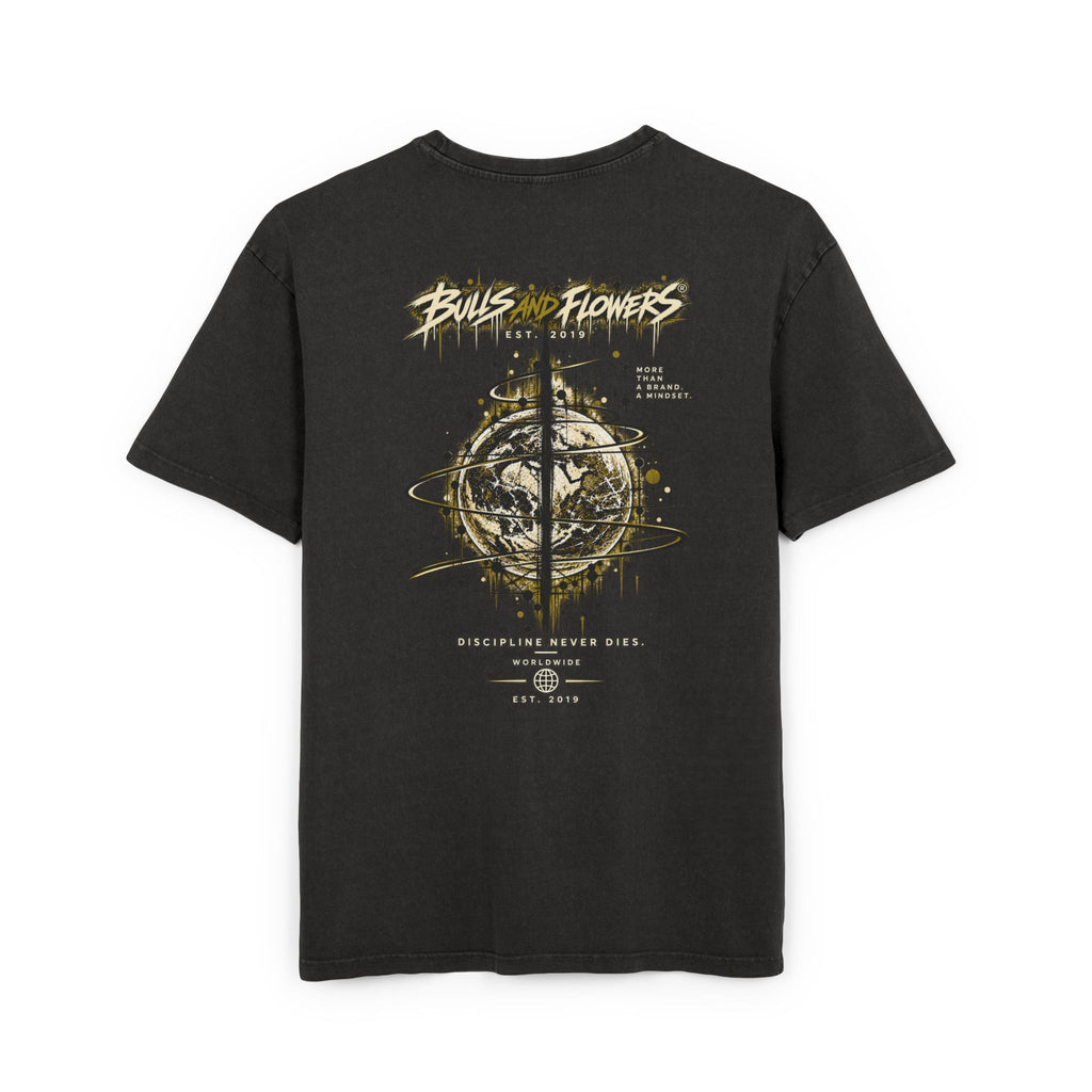 BaF Acid Wash Oversize Graphic Tee