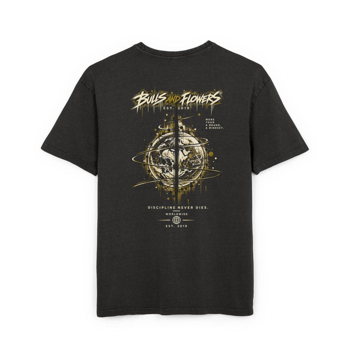 BaF Acid Wash Oversize Graphic Tee