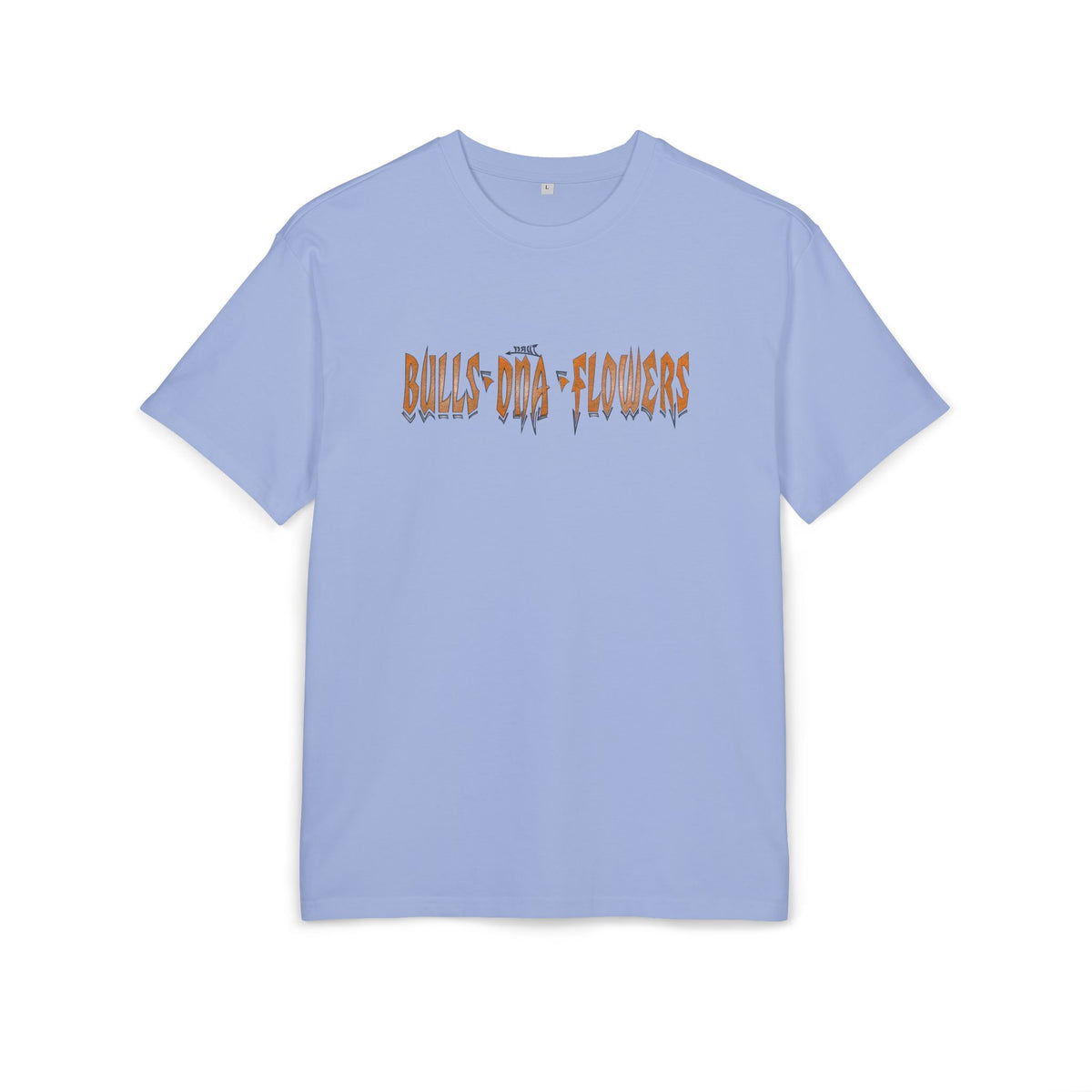 Bulls and Flowers Retro Drip – Oversize Unisex T-Shirt