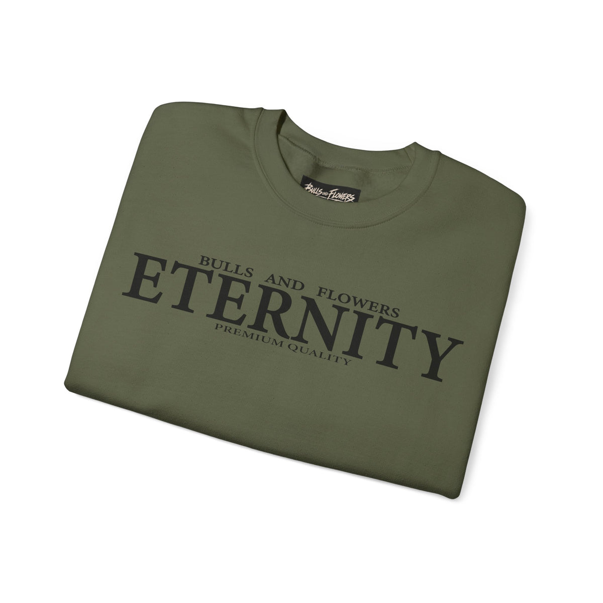 Bulls and Flowers Eternity Unisex Sweatshirt