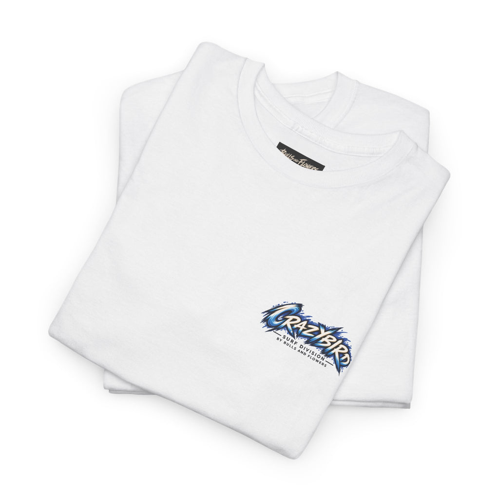 Bulls and Flowers Crazybird Ride the Chaos T-Shirt – Unisex Streetwear