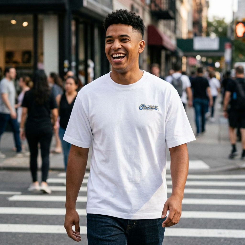 Crazybird Surf Edition – Unisex Streetwear T-Shirt | Bulls and Flowers