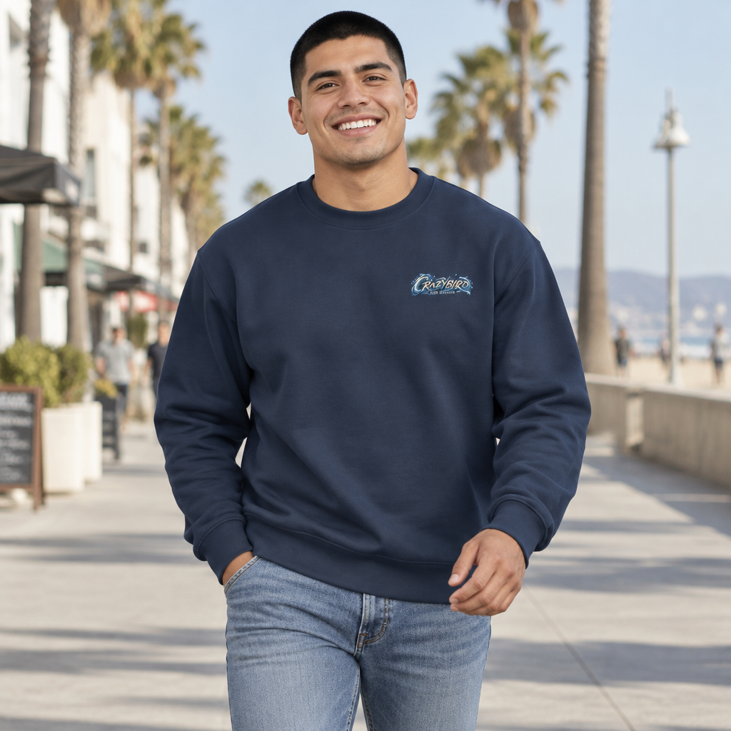 Bulls and Flowers CRAZYBIRD – Ride the Chaos Sweatshirt