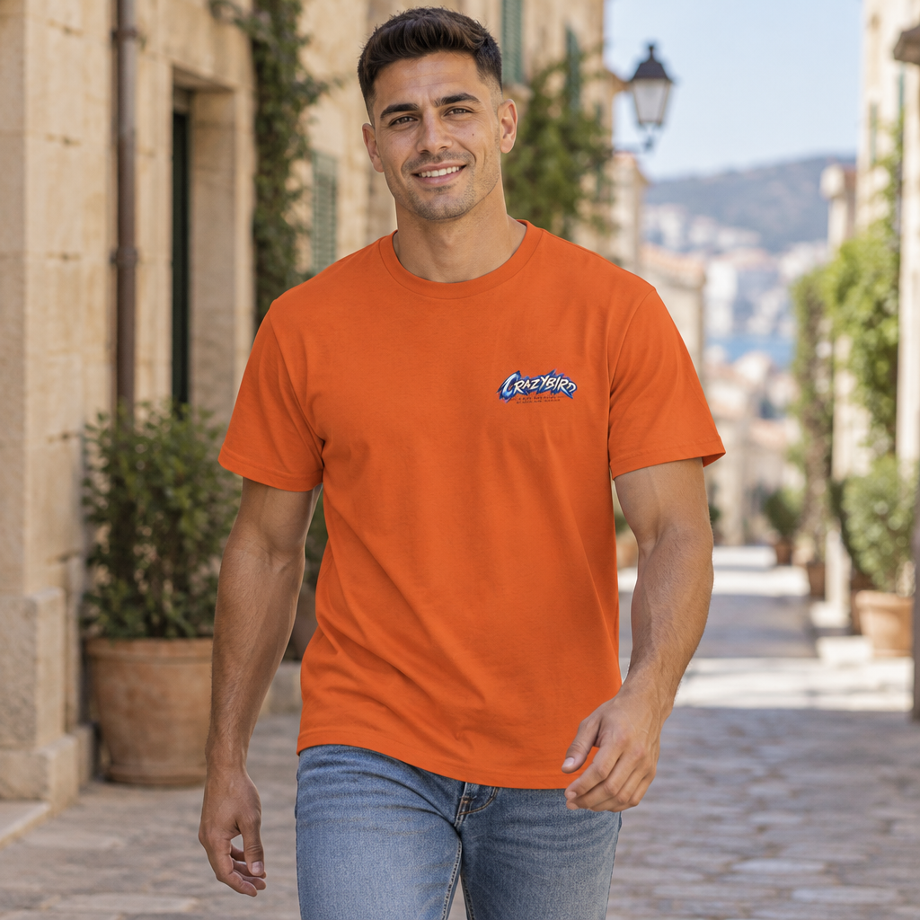 Bulls and Flowers Crazybird Ride the Chaos T-Shirt – Unisex Streetwear