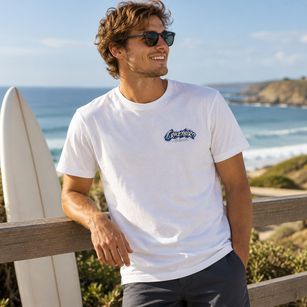 Bulls and Flowers Crazybird Ride the Chaos T-Shirt – Unisex Streetwear