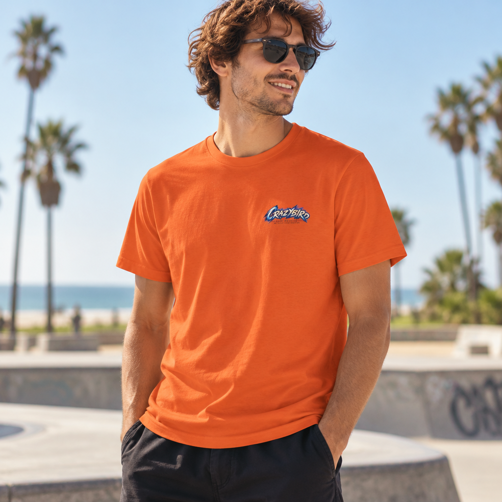 Bulls and Flowers Crazybird Ride the Chaos T-Shirt – Unisex Streetwear