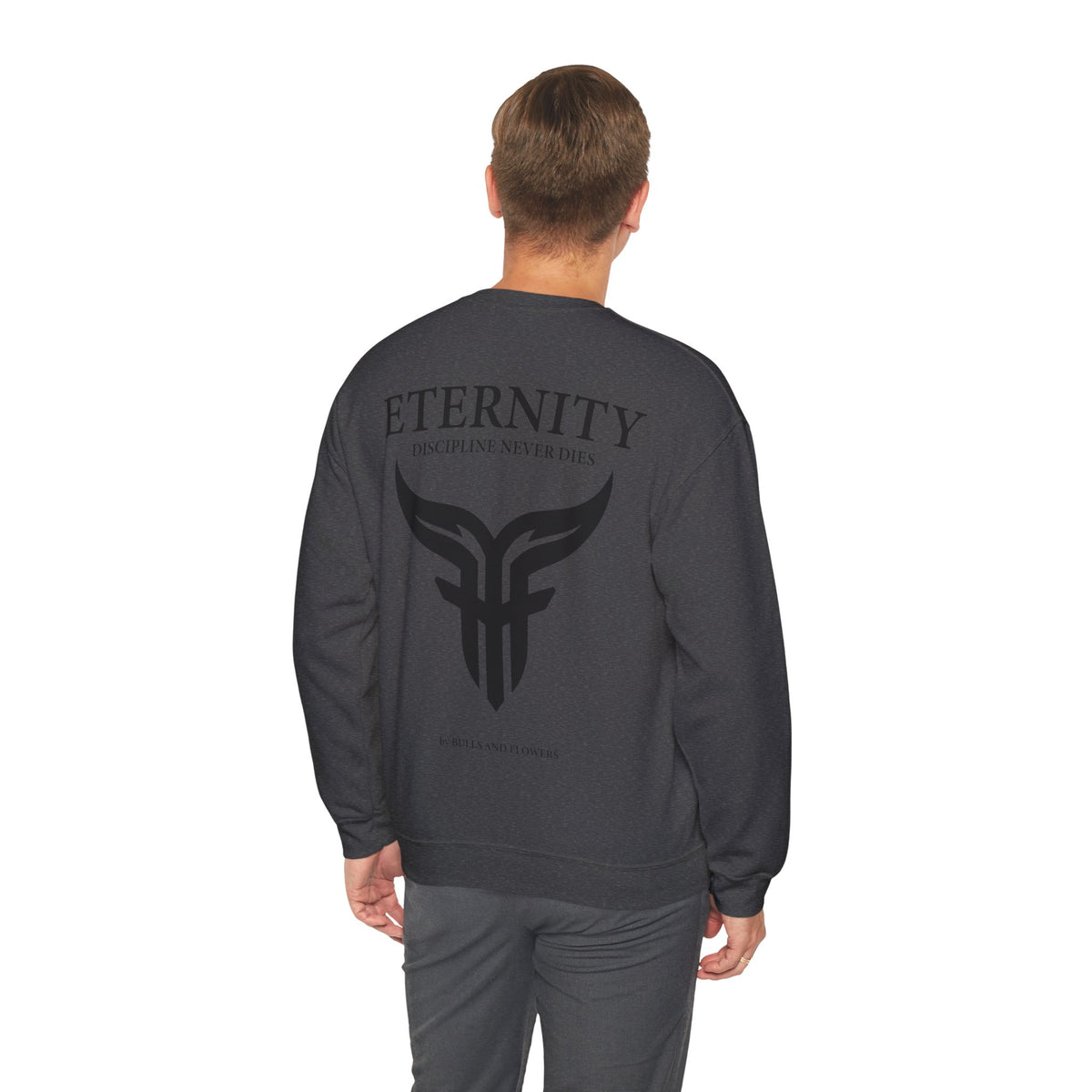 Bulls and Flowers Eternity Unisex Sweatshirt