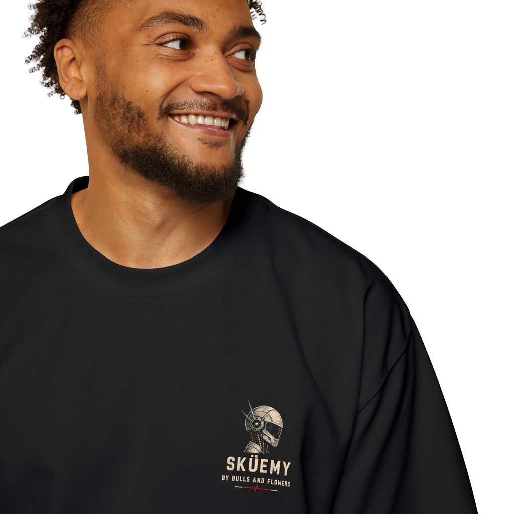Bulls and Flowers - Sküemy - Unit 06 Skateboard Illustration T-Shirt / Draft 2021