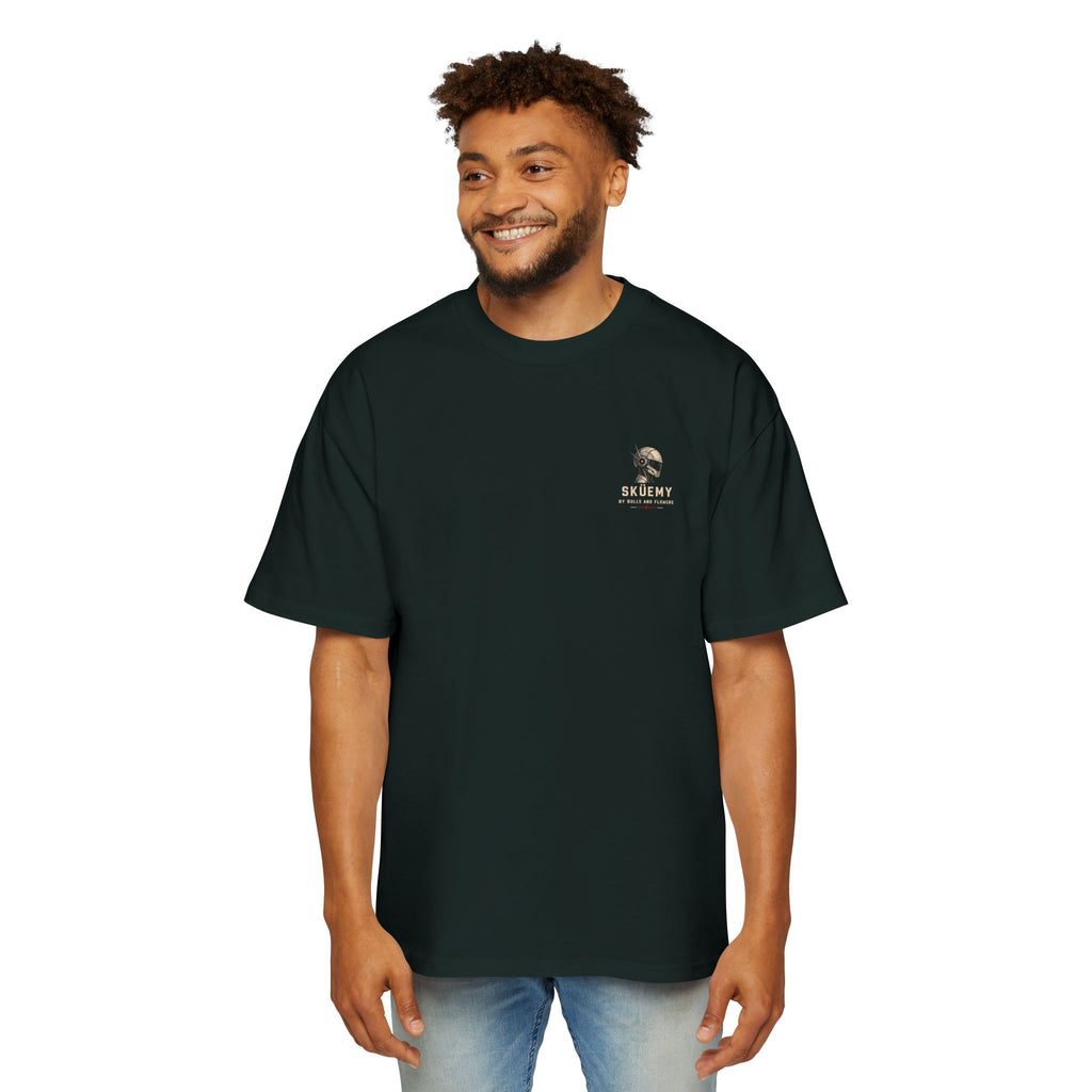 Bulls and Flowers - Sküemy - Unit 06 Skateboard Illustration T-Shirt / Draft 2021