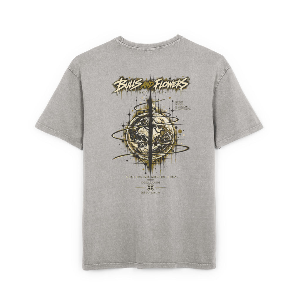 BaF Acid Wash Oversize Graphic Tee
