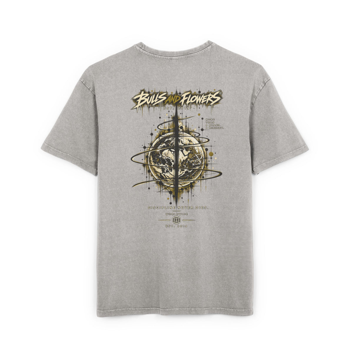 BaF Acid Wash Oversize Graphic Tee