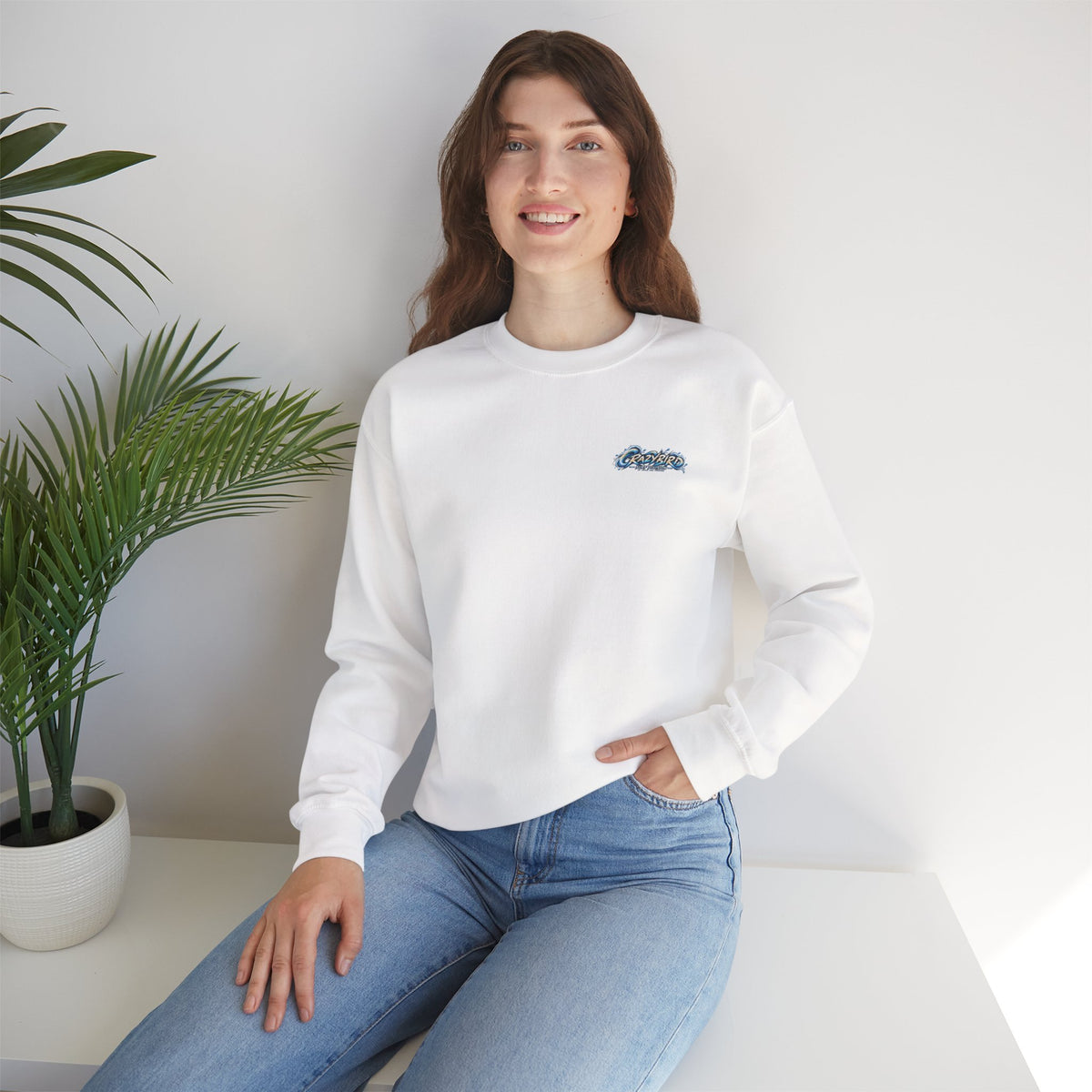 Crazybird Ride the Chaos – Unisex Streetwear Sweatshirt | Bulls and Flowers