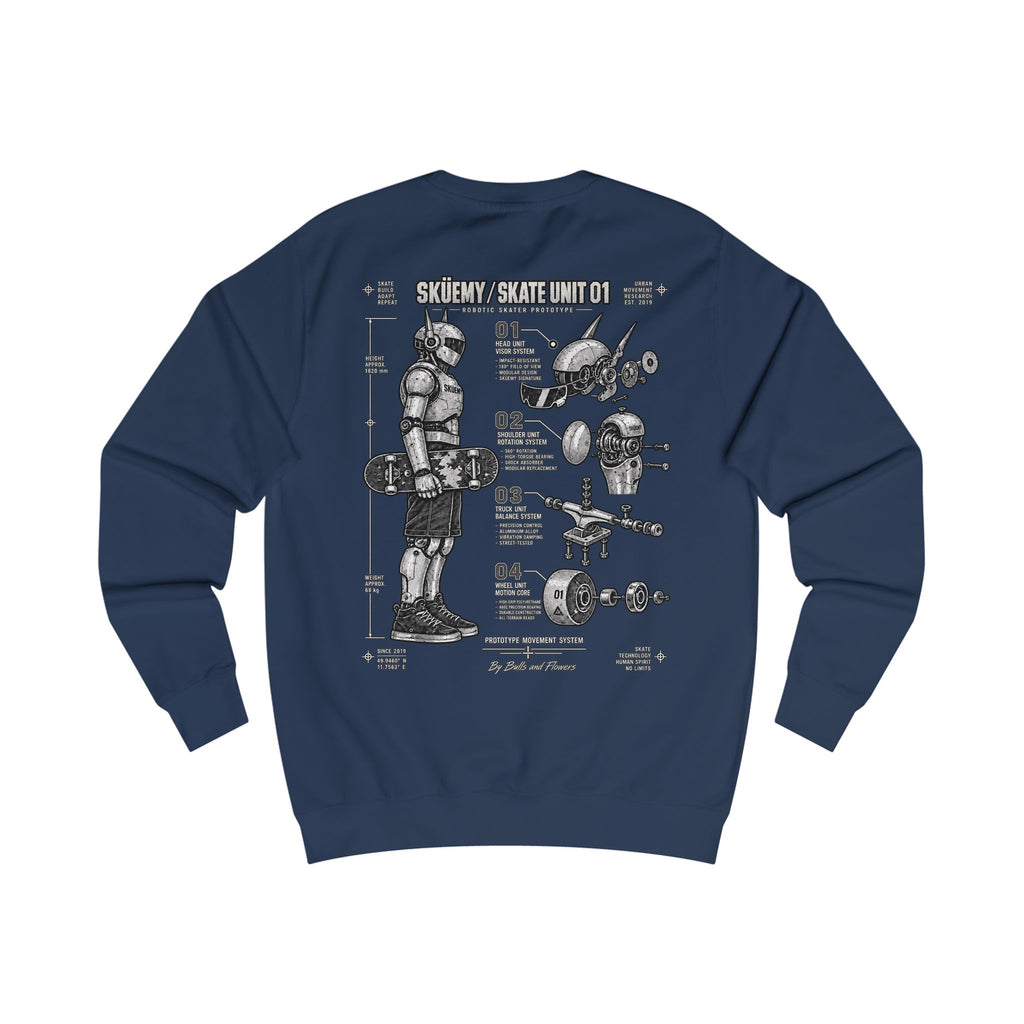 BaF Sküemy-Unit 01    Sweat-shirt anatomie du skateboard