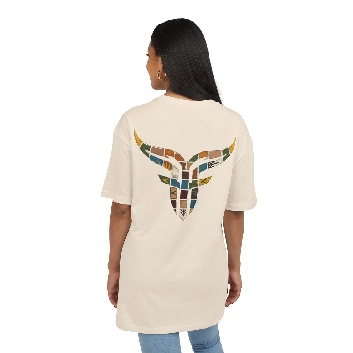 BaF Vintage Mosaic Heavy Oversize Tee