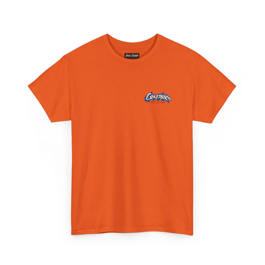 Bulls and Flowers Crazybird Ride the Chaos T-Shirt – Unisex Streetwear