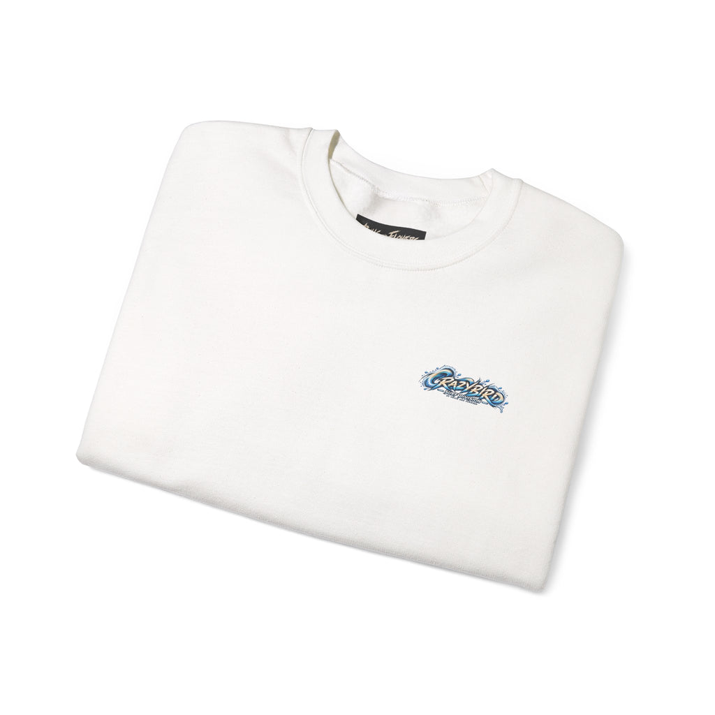 Crazybird Ride the Chaos – Unisex Streetwear Sweatshirt | Bulls and Flowers