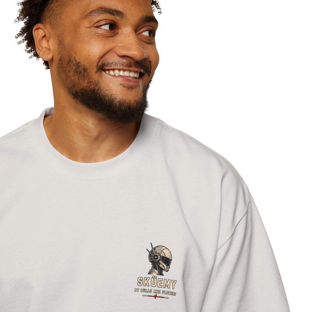 Bulls and Flowers - Sküemy - Unit 06 Skateboard Illustration T-Shirt / Draft 2021