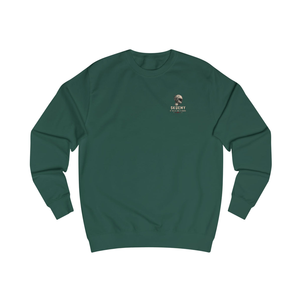 Bulls and Flowers  Sküemy-Unit 01    Skateboard Anatomy Sweatshirt
